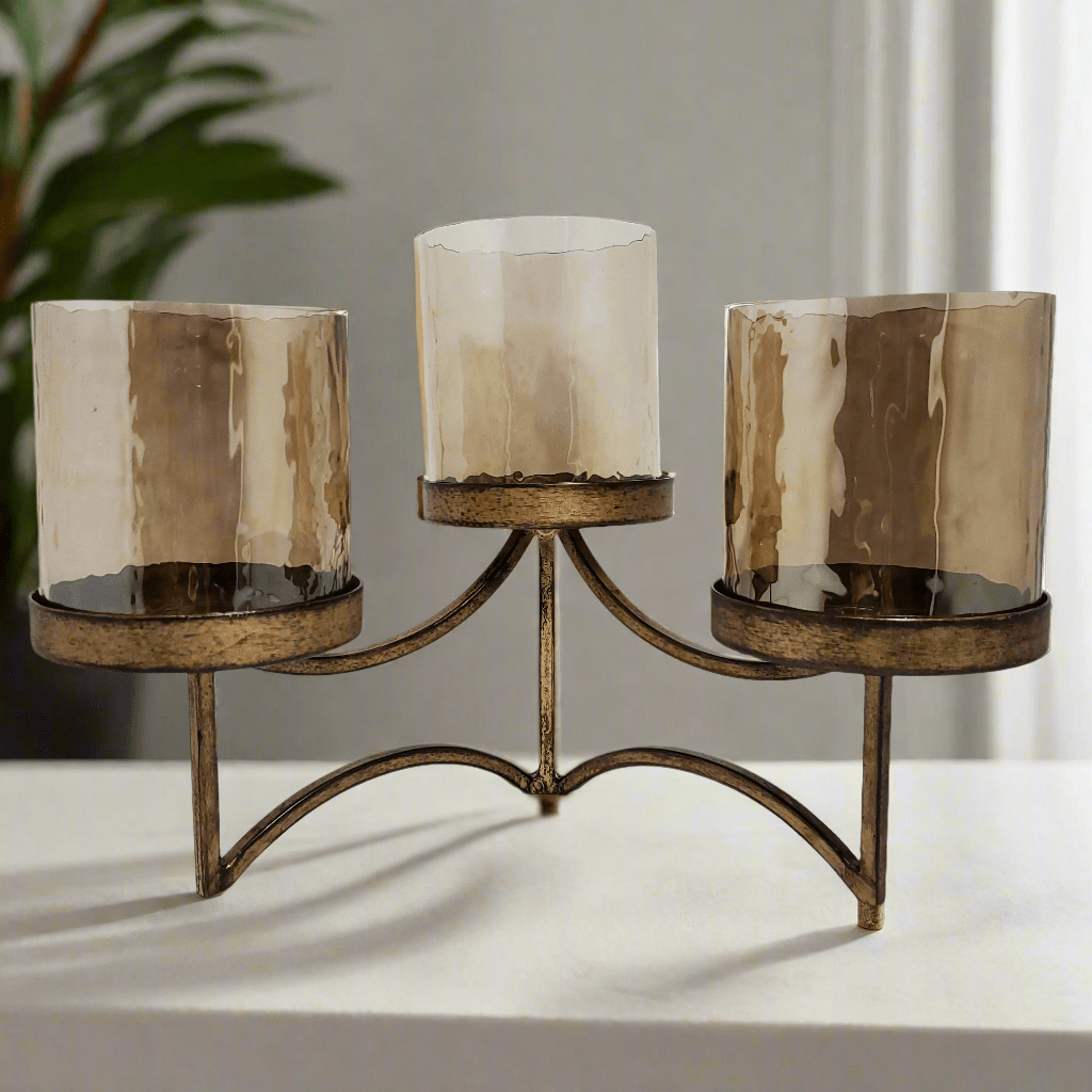 Antique 3 tier candle holder - Tamayne's Decor & Events