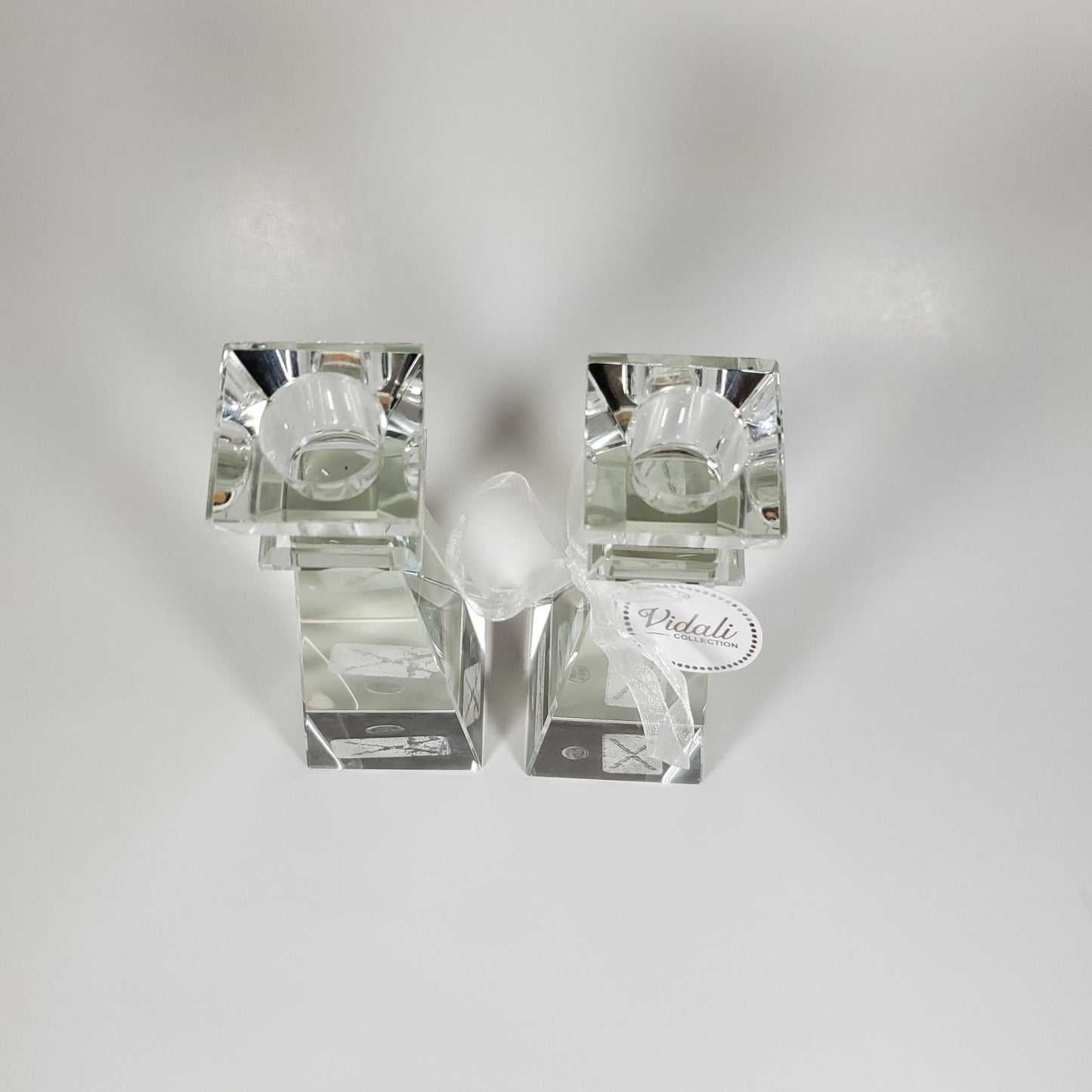 Crystal tappered candle holder - Tamayne's Decor & Events