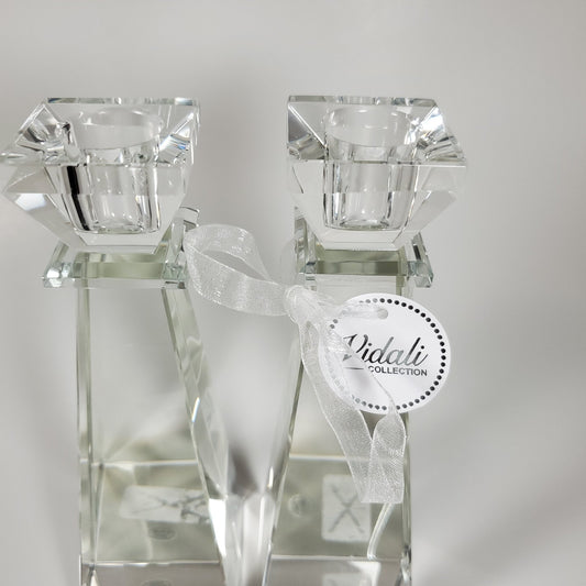 Crystal tappered candle holder - Tamayne's Decor & Events