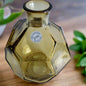 8" Amber Recycled Glass Vase - Tamayne's Decor & Events